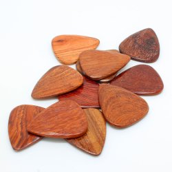 Timber Tones Fat - Bloodwood Guitar Pick
